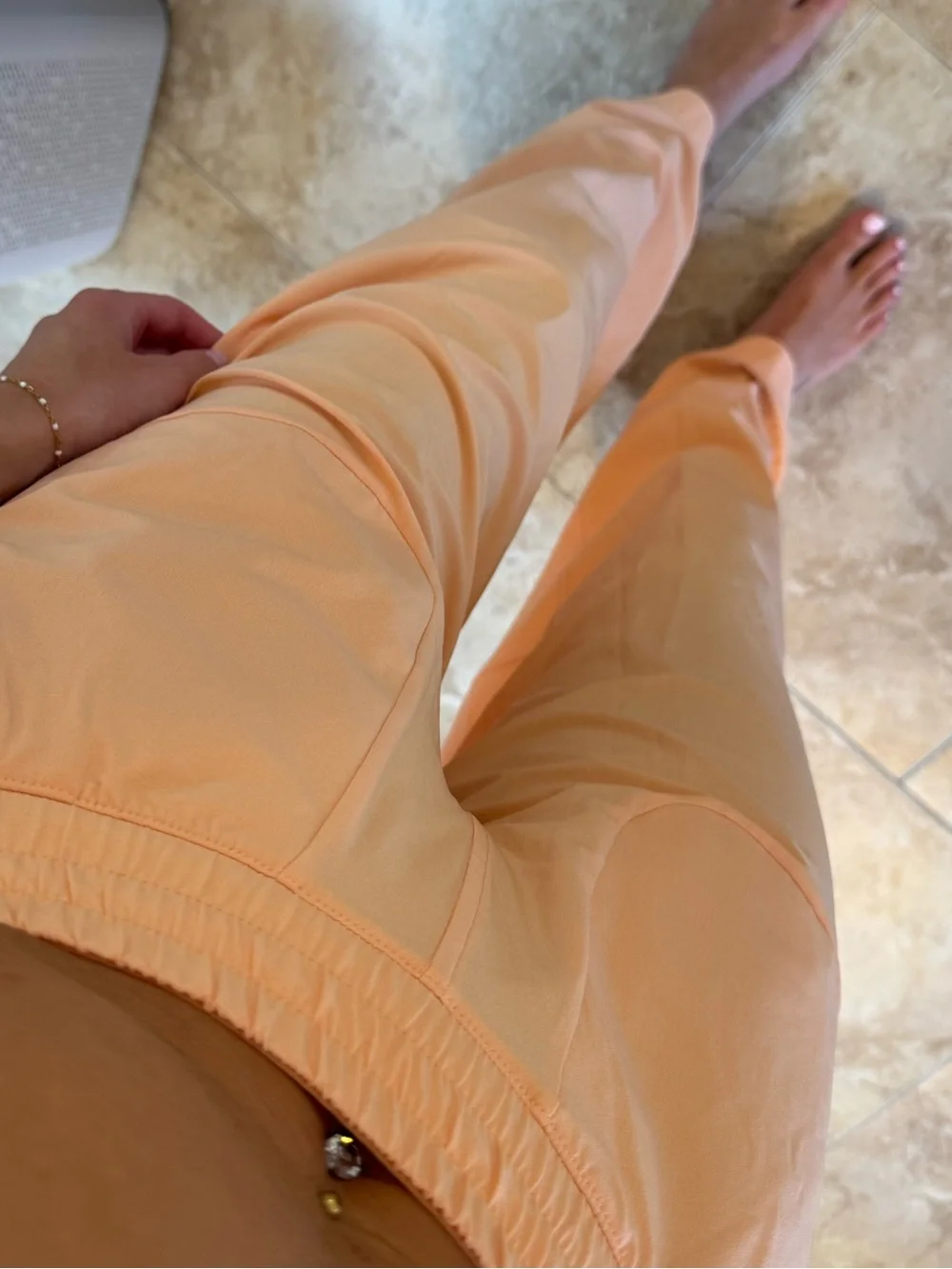 lululemon athletica light peach